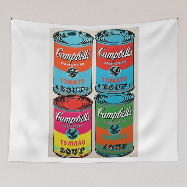 Item preview, Art - Colorful Pop Art Style Soup Cans, Tribute to the 1960s Art Movement designed and sold by Reverso-Design.