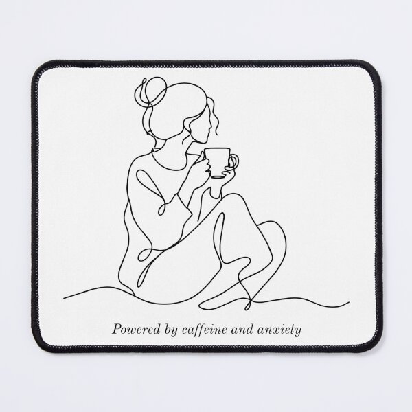 Item preview, Powered by caffeine and anxiety designed and sold by La-Bogi.