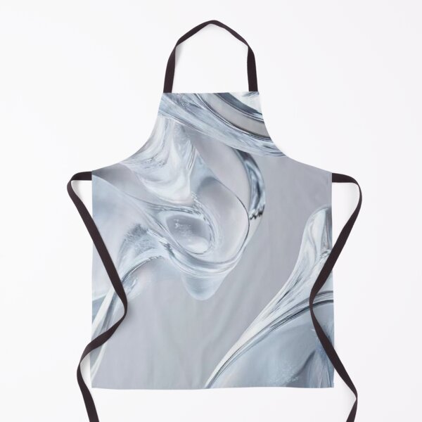 Item preview, Liquid Glass 3D Abstract Wave Clean Futuristic Crystal Drops Art designed and sold by LYAN-STORE.