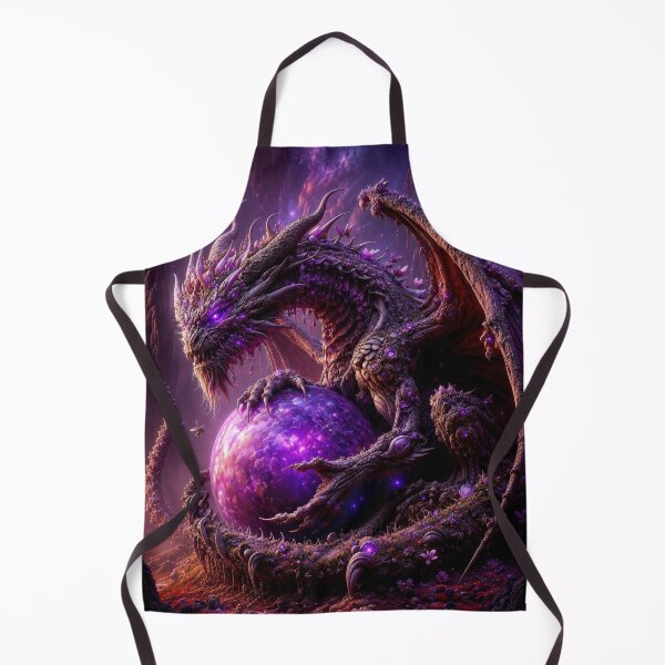 Item preview, Cosmic Dragon Guardian | Celestial Galaxy Fantasy Art designed and sold by DrakariArt.