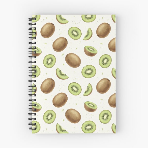 Item preview, Watercolor Kiwi Fruit Slice Pattern designed and sold by Canvas-Whispers.