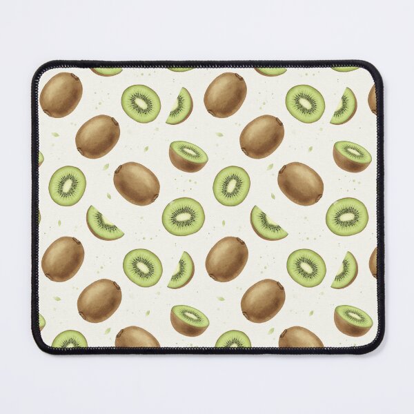 Item preview, Watercolor Kiwi Fruit Slice Pattern designed and sold by Canvas-Whispers.