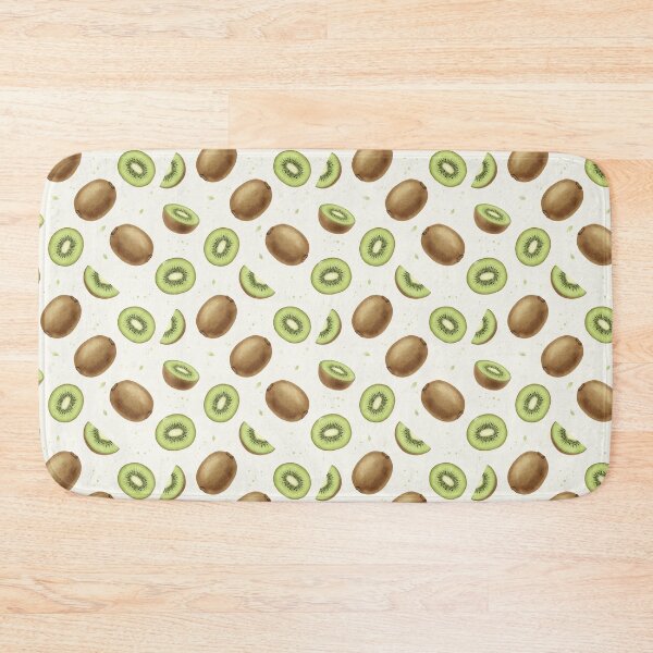 Item preview, Watercolor Kiwi Fruit Slice Pattern designed and sold by ArtDzignsZA.