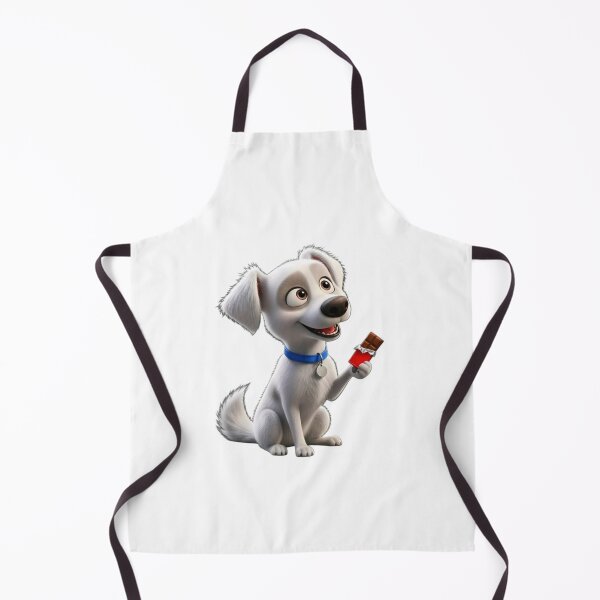 Item preview, Cute White Puppy with Chocolate Sticker | Adorable Cartoon Dog PNG designed and sold by ashwin131.
