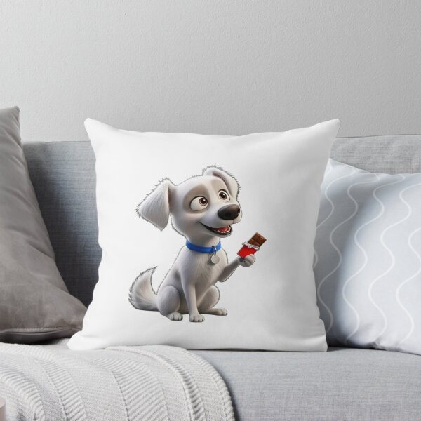 Item preview, Cute White Puppy with Chocolate Sticker | Adorable Cartoon Dog PNG designed and sold by ashwin131.