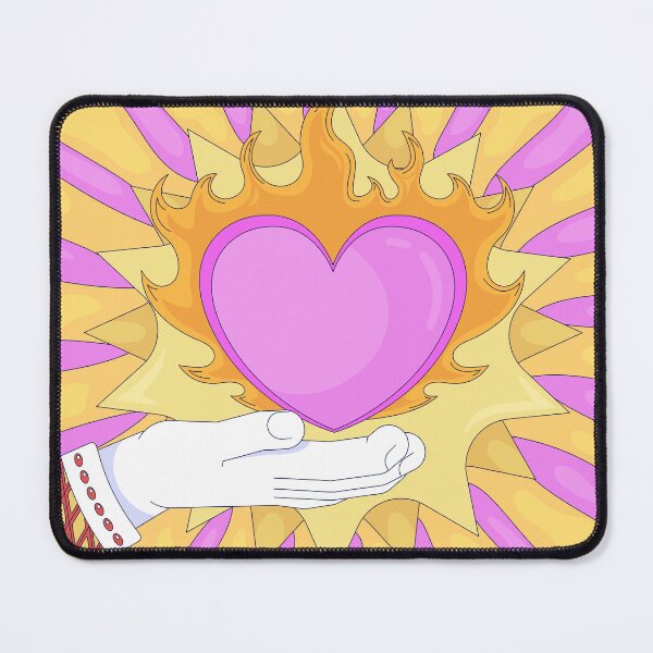 Item preview, Groovy Flaming Heart in Hand designed and sold by IMGvisuals.