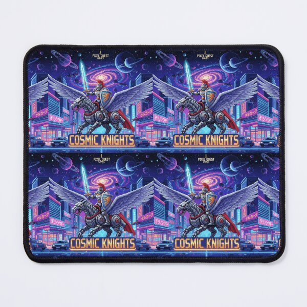 Item preview, Cyber Fantasy Cosmic Knight Pixel Quest Universe designed and sold by EchoWave11.