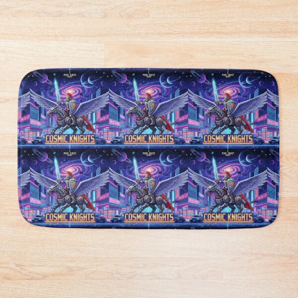 Item preview, Cyber Fantasy Cosmic Knight Pixel Quest Universe designed and sold by EchoWave11.