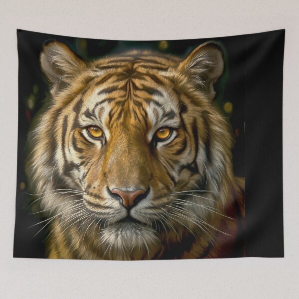 Item preview, Golden Tabby Tiger Front Shot #1 designed and sold by Helios Be. Lavsh.