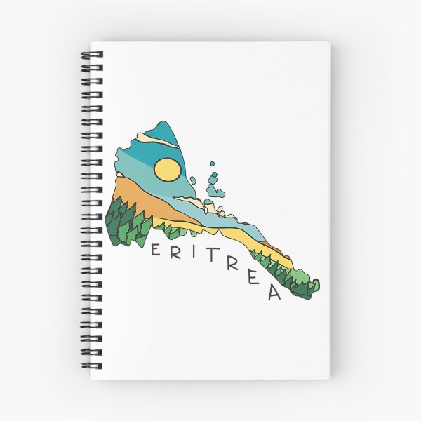 Item preview, Eritrea Landscape Map Art designed and sold by pasharomaia.