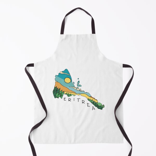 Item preview, Eritrea Landscape Map Art designed and sold by pasharomaia.