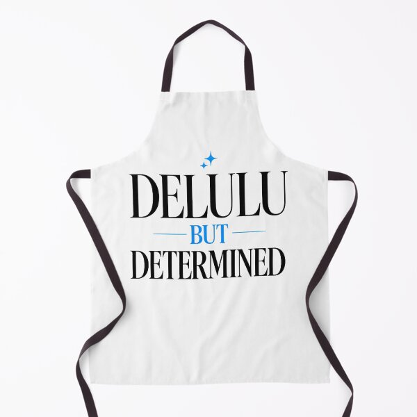 Item preview, Delulu But Determined | Gen Z Typography T-Shirt Design designed and sold by rigelcreation.