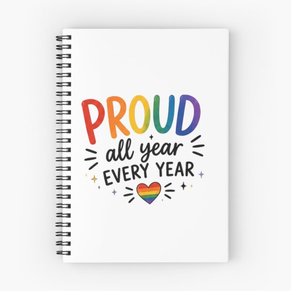 Item preview, Proud All Year Every Year Rainbow Pride designed and sold by Pixanova.