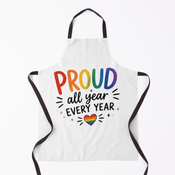 Item preview, Proud All Year Every Year Rainbow Pride designed and sold by Pixanova.