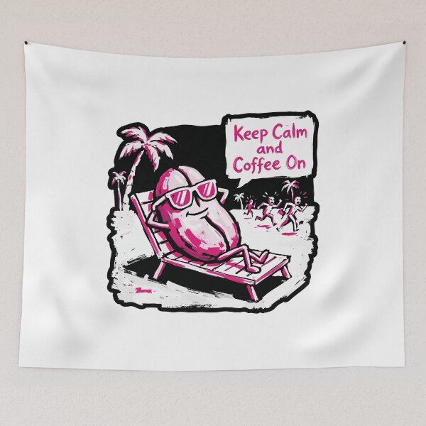 Item preview, Keep Calm and Coffee On designed and sold by XYZ LAB by Jesuperman.