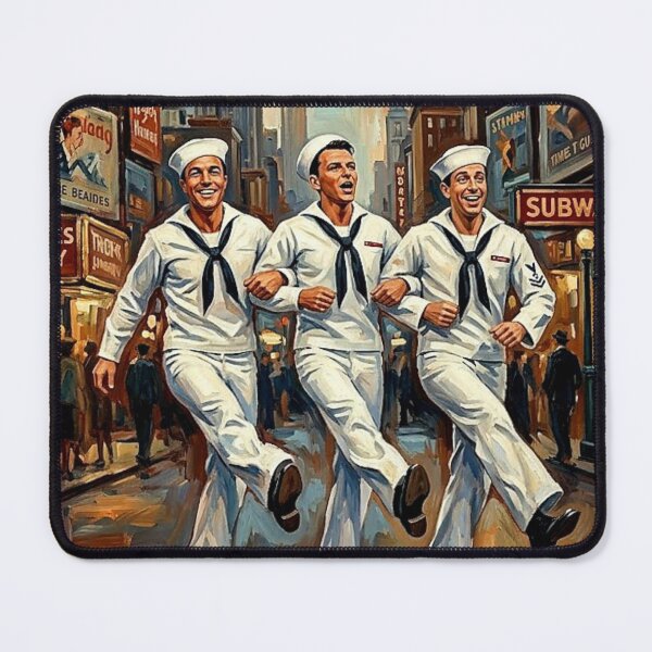 Item preview, New York, New York! – On The Town Fine Art Print designed and sold by Art's Diner.