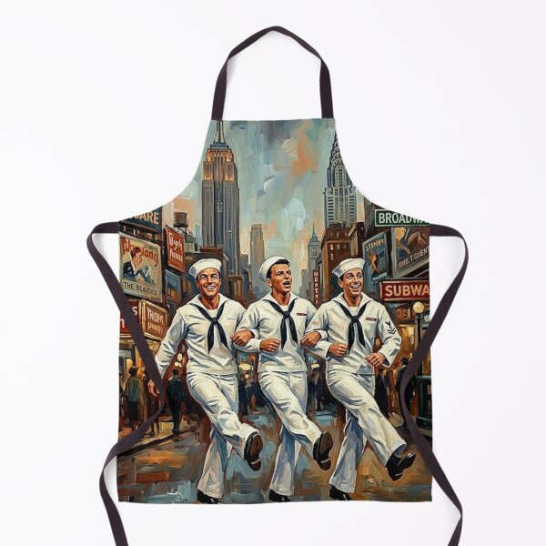 Item preview, New York, New York! – On The Town Fine Art Print designed and sold by Art's Diner.