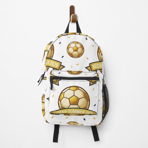 Item preview, Soccer Summer 2026 Gold Football Pattern | Sports Fan Repeat Design designed and sold by @SHINTOSARTSTORE.