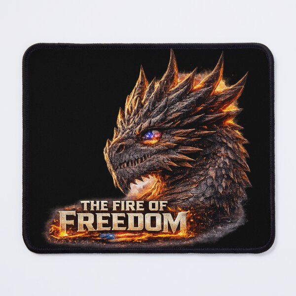 Item preview, The Fire Of Freedom Dragon USA designed and sold by Respawn Wear.