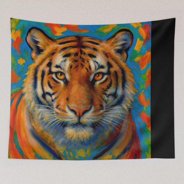 Item preview, Golden Tabby Tiger Front Shot #3 designed and sold by Helios Be. Lavsh.