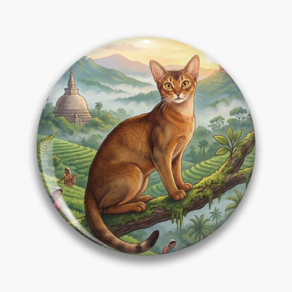 Item preview, The Abyssinian Cat designed and sold by Theodor Decker.