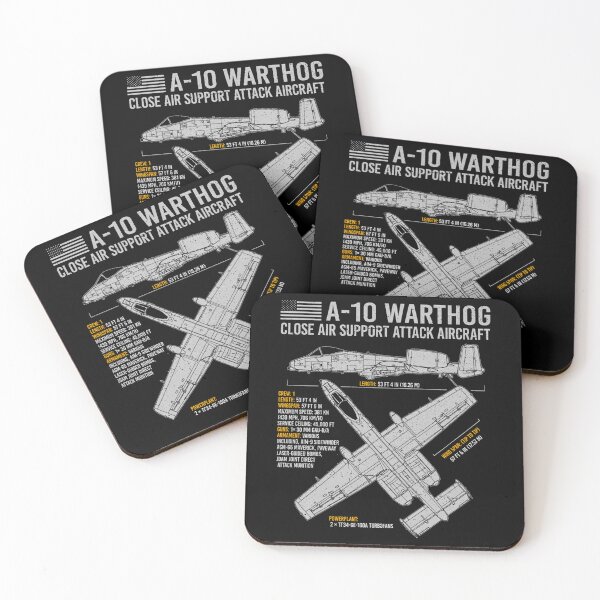 Item preview, A-10 Warthog Us Aircraft Plane Usaf Airplane Blueprint designed and sold by archarlyfitnes.