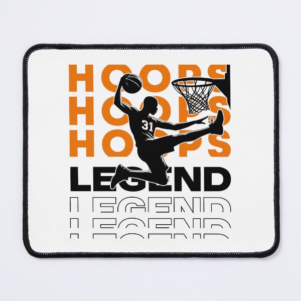 Item preview, Basketball Hoops Legend Typography Graphic for Basketball fans designed and sold by Redunk ⭐⭐⭐⭐⭐.