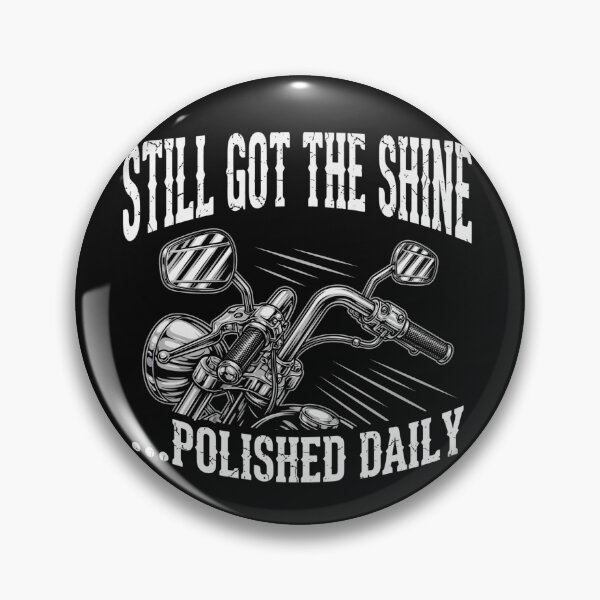 Item preview, Chrome Biker – Still Got The Shine | Vintage motorcycle designed and sold by design-rebell.