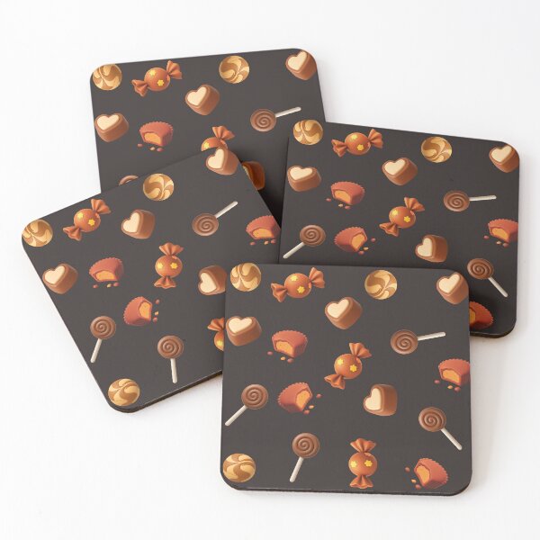 Item preview, Cute Chocolate Candy Pattern designed and sold by VariusDesigns.