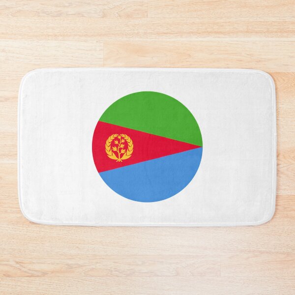 Item preview, Eritrea Round Flag Eritrean Patriotic Heritage designed and sold by pasharomaia.