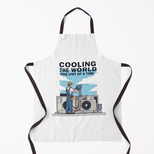 Item preview, King Of The Rooftops HVAC Technician designed and sold by PixelStyle Studio.