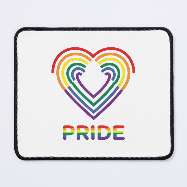 Item preview, Rainbow Pride Heart – Colorful LGBTQ+ Love Design designed and sold by CMF DESIGN.