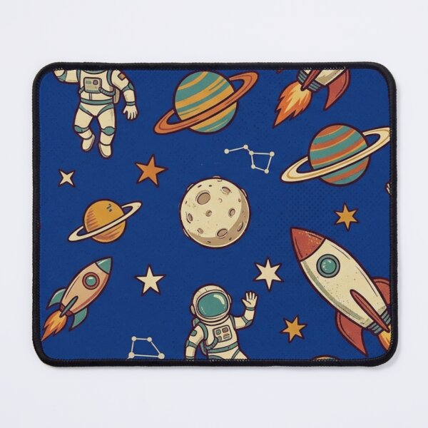 Item preview, Cute Space Explorer Pattern | Astronaut Rocket Planet Seamless Design designed and sold by @SHINTOSARTSTORE.