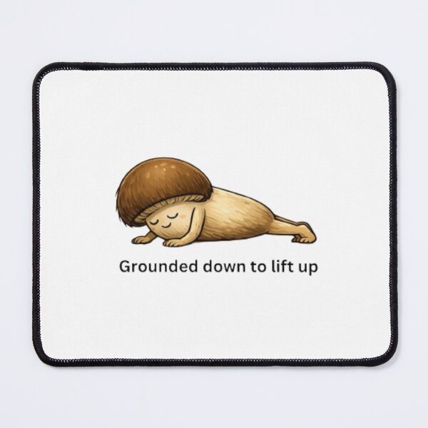 Item preview, Total Core Mushroom Power Funny Yoga designed and sold by moTshiTshi.