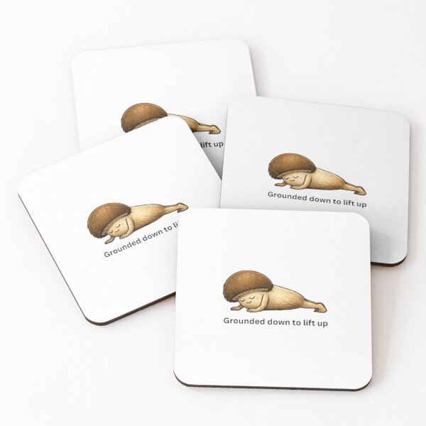 Item preview, Total Core Mushroom Power Funny Yoga designed and sold by moTshiTshi.
