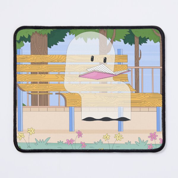 Item preview, Bookworm Ghost Reading on Park Bench designed and sold by IMGvisuals.