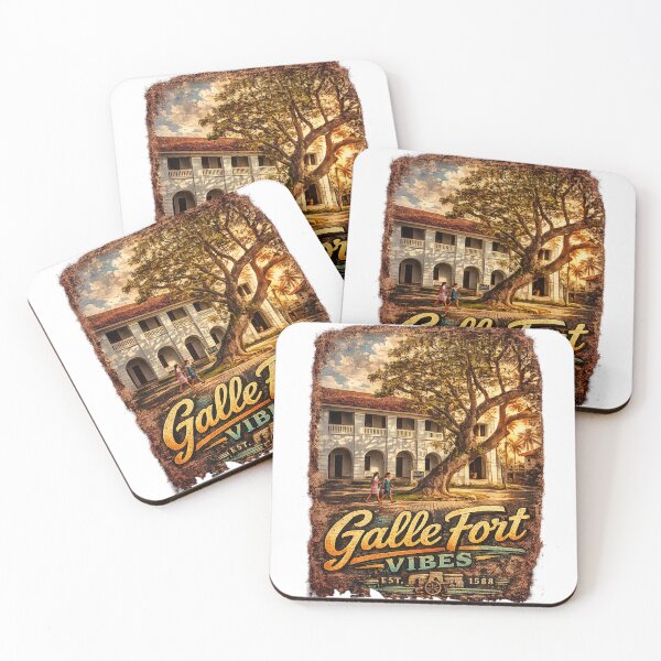 Item preview, Galle Fort Vibes – Colonial Heritage & Banyan Tree Vintage T-Shirt Design designed and sold by GooniSL.