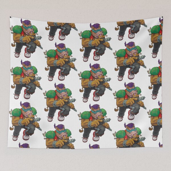 Item preview, Brawling With Bebop The Mutant Warthog designed and sold by archarlyfitnes.
