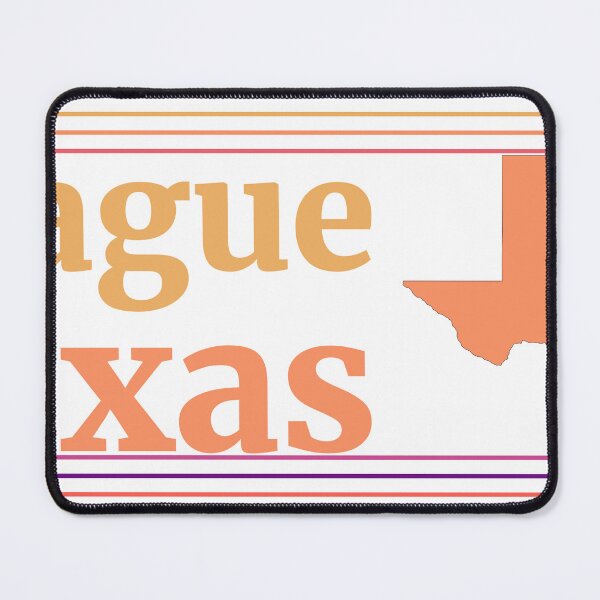Item preview, League Texas City Marked On State Map designed and sold by TheIconSmith.