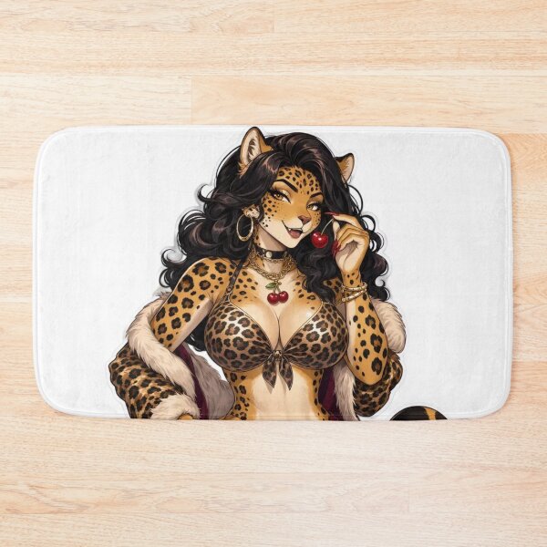 Item preview, Cherry Leopard Glam Queen designed and sold by Furrenzy.