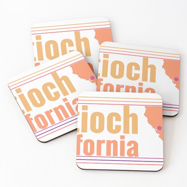 Item preview, Antioch California City Marked On State Map designed and sold by TheIconSmith.