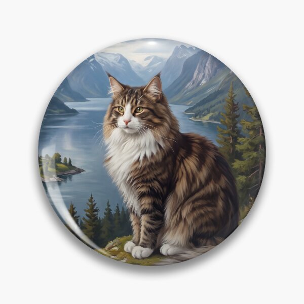 Item preview, The Norwegian Forest Cat designed and sold by Theodor Decker.
