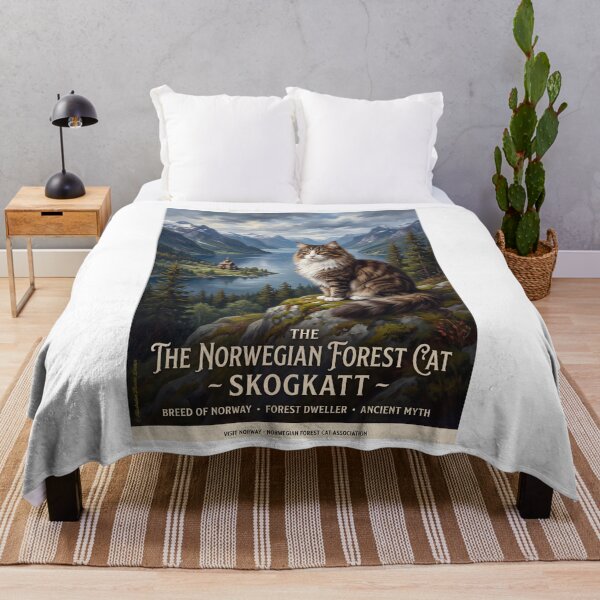 Item preview, The Norwegian Forest Cat designed and sold by Theodor Decker.