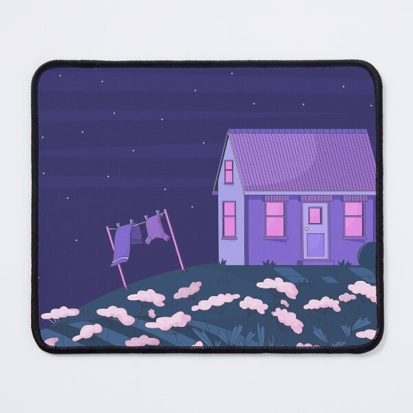 Item preview, Moonlit Cottage Night Landscape designed and sold by IMGvisuals.