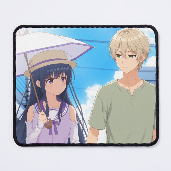 Item preview, Original Anime Couple Walking Together | Cute Summer Romance Illustration designed and sold by Sticleg.