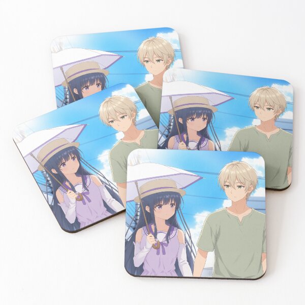 Item preview, Original Anime Couple Walking Together | Cute Summer Romance Illustration designed and sold by Sticleg.