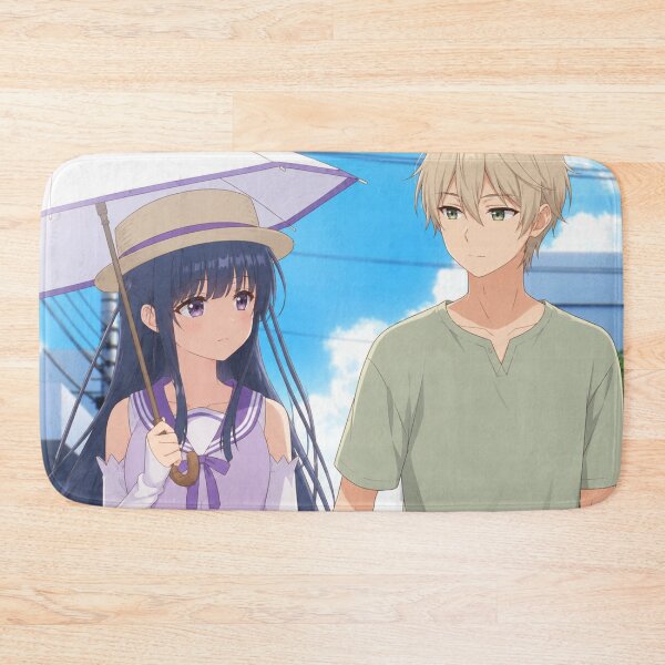 Item preview, Original Anime Couple Walking Together | Cute Summer Romance Illustration designed and sold by Sticleg.