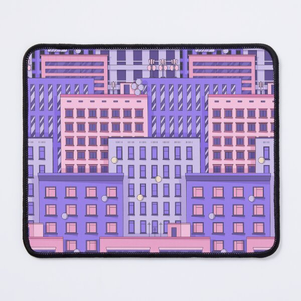 Item preview, Cozy Pastel Apartment Blocks designed and sold by IMGvisuals.
