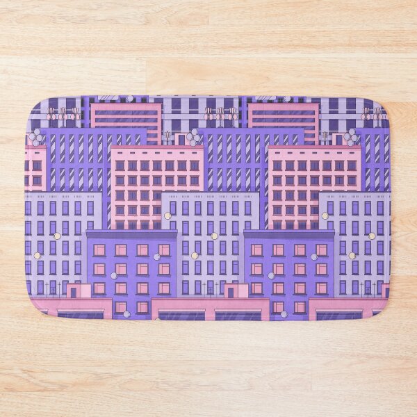 Item preview, Cozy Pastel Apartment Blocks designed and sold by IMGvisuals.