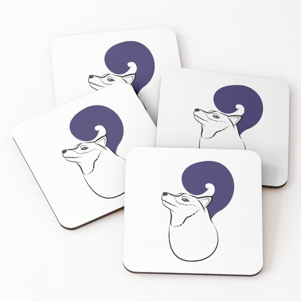 Item preview, Shiba Inu Sumi-e (Japanese ink painting) "KON" designed and sold by ShibaCruise-On.